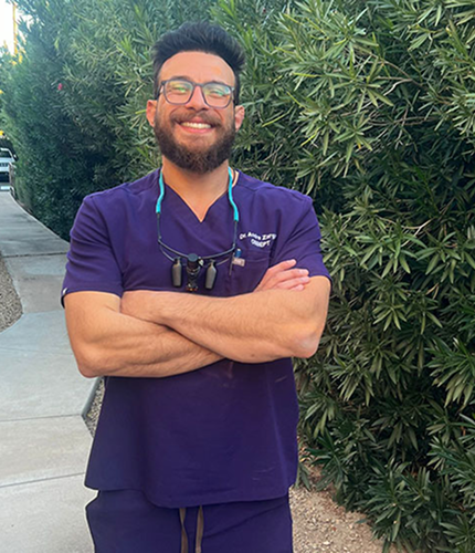Dr. Andre Zargar DMD, dentist at AZ Cosmetic and Family Dentistry
